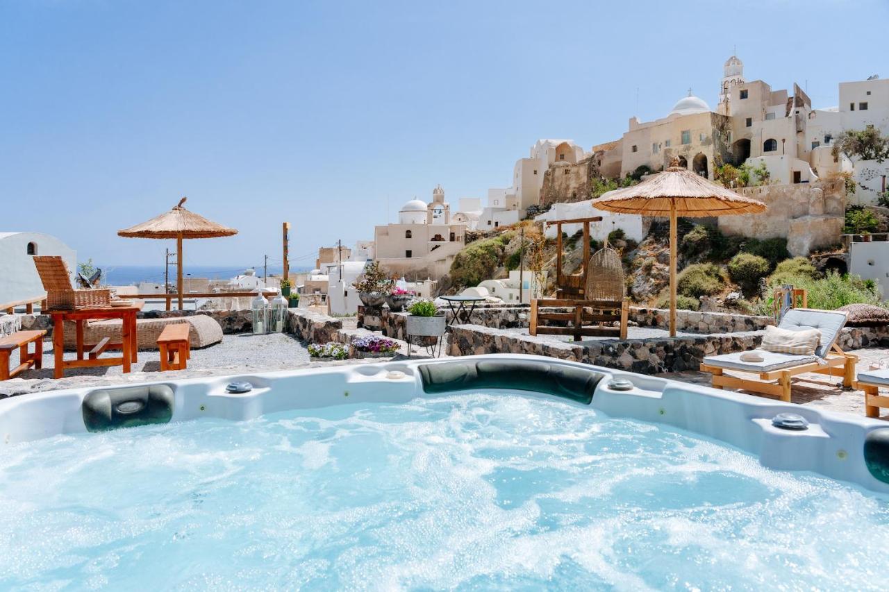 Rock Villas Complex - Private Luxe Top Retreat - Castle And Sea View Emporio  Exterior photo
