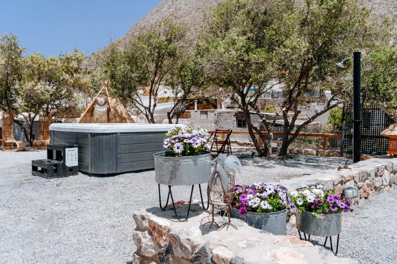 Rock Villas Complex - Private Luxe Top Retreat - Castle And Sea View Emporio  Exterior photo