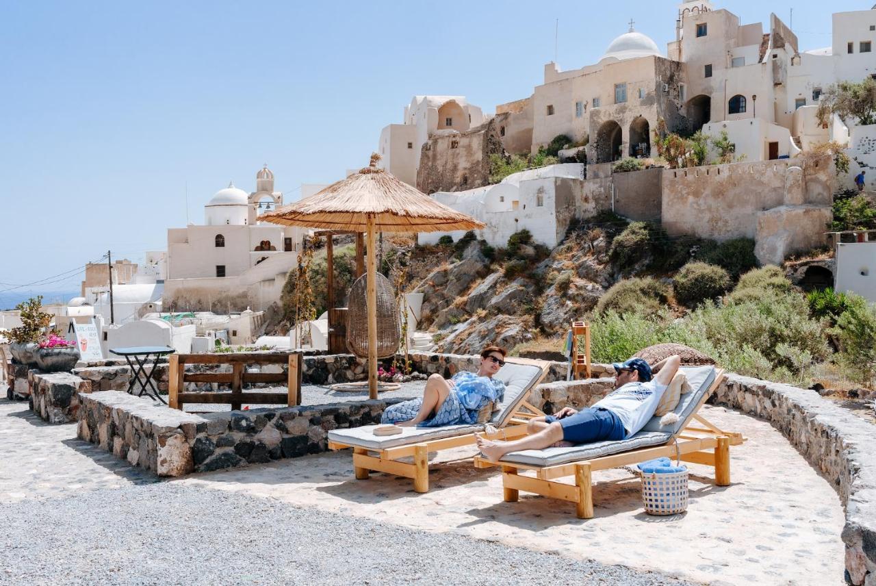 Rock Villas Complex - Private Luxe Top Retreat - Castle And Sea View Emporio  Exterior photo