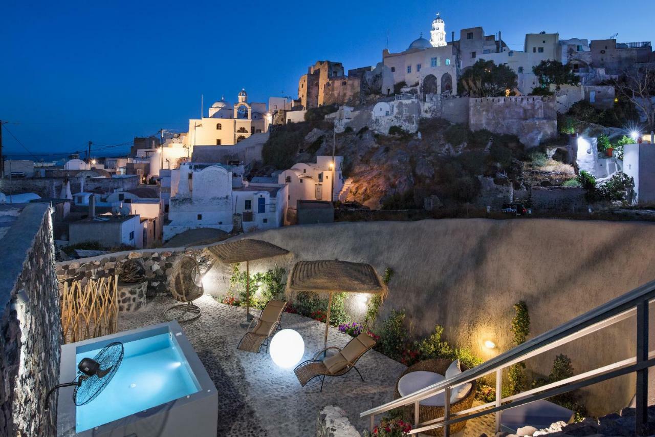 Rock Villas Complex - Private Luxe Top Retreat - Castle And Sea View Emporio  Exterior photo